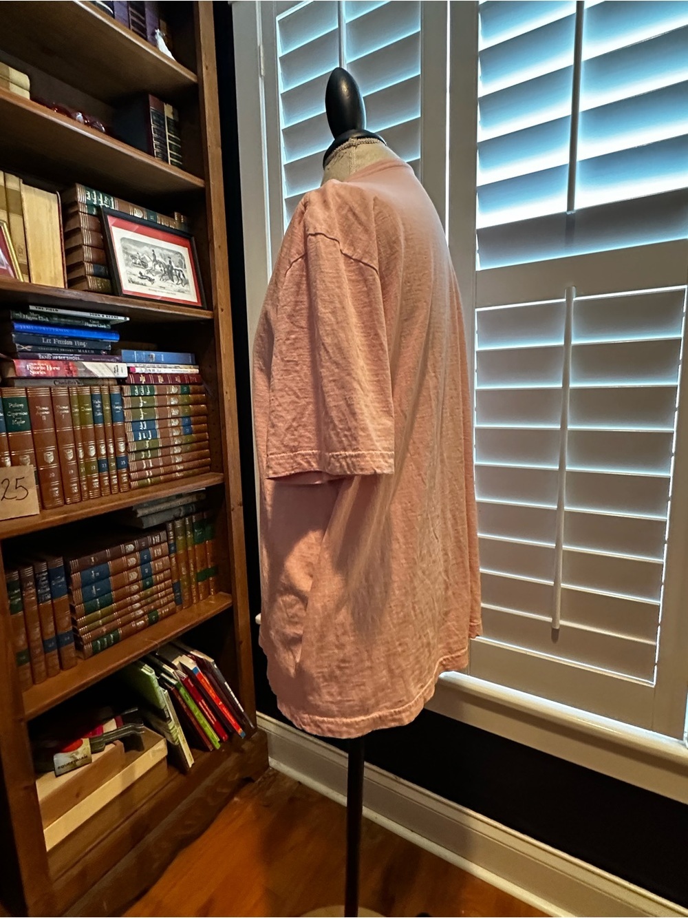 H&M Mauve Ribbed Henley Top - Picture 5 of 10